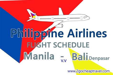 Schedules & Flight Time from Manila to Bali .